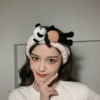 Brand cute three dimensional headband for face washing, cartoon doll, hair accessory, internet celebrity, cute animals