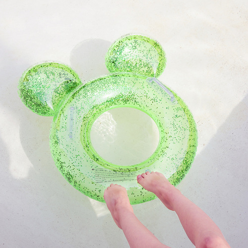 Supply ins Internet celebrity thickened children's sequined bow KT cat swimming ring child baby armpit ring