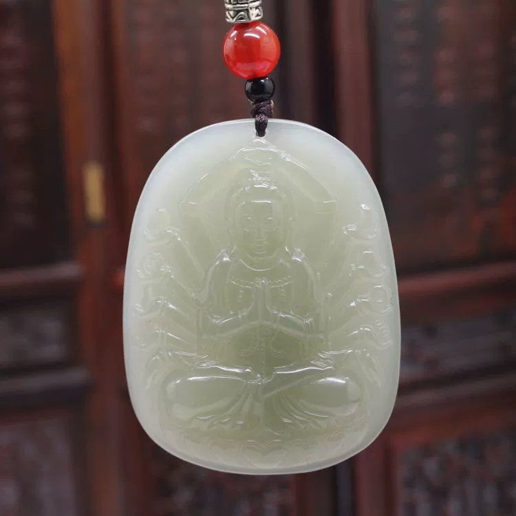  Tieguanyin tea jade, pendant, birthday charm