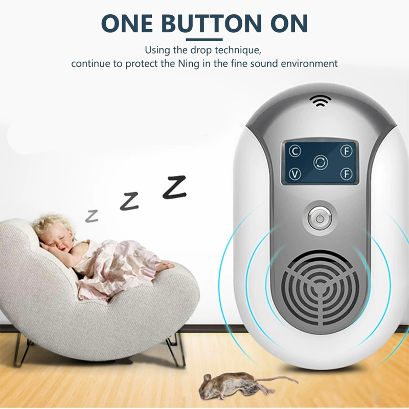 Ультразвуковой репеллент от Комаров Репеллент мыши электронный Новый родентицид Бытовая мышеловка электрическая кошка репеллент мыши артефакт репеллент от насекомых