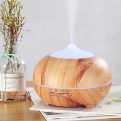 400ml Water Droplet Wood Grain Humidifier Onion Head Aromatherapy Machine Small Humidifier Essential Oil Aromatherapy Machine Wholesale
