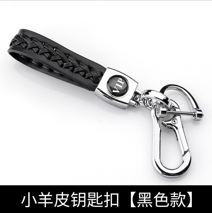 Cabeza de piel de cordero de plata: Negro