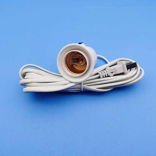 E27 screw socket with switch lamp holder with cord suspended lamp holder with plug 4m cord lamp holder power cord manufacturer wholesale
