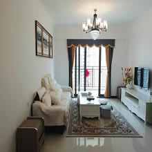 厂家窗帘成品批发真丝棉全遮光窗帘面料办公家居拼接全遮光窗帘布