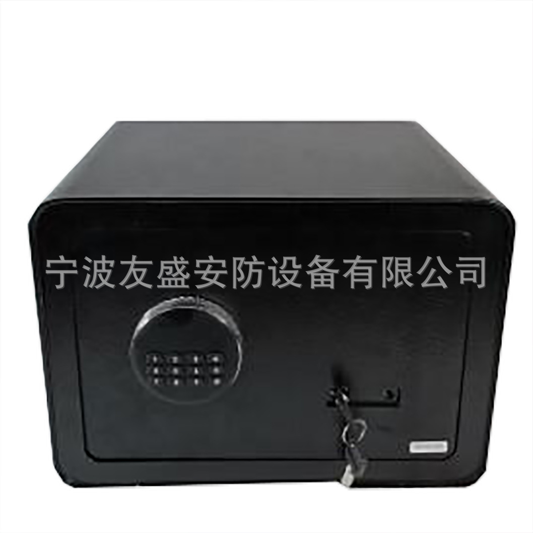 生产厂家直销黑色智能宾馆保险箱 酒店电子小型客房保管箱