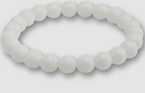 Эластичный бирюзовый браслет с бусинами, 8 мм, Aliexpress