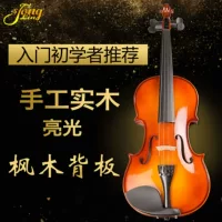 (Кросс-бордер торговля) скрипка из натурального дерева, музыкальные инструменты для студентов, DIY, масштаб 1:16, масштаб 1:10