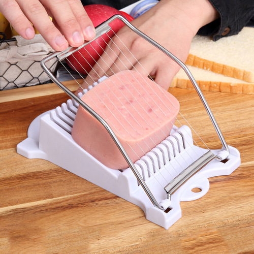 Lunch meat cutting kitchen meat cutting fruit cutting vegetable cutter meat slicer ham egg slicing dividing tool household