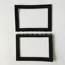 厂家供应橡胶密封圈黑色方形防水密封圈硅胶矩形密封圈橡胶垫片