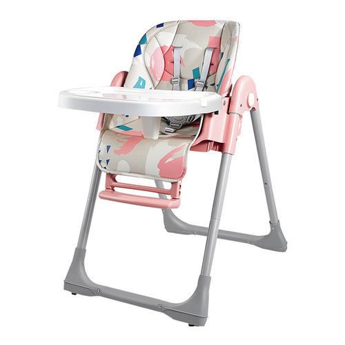 儿童餐椅宝宝餐椅 多功能便携可折叠宝宝吃饭椅子 可调档婴儿桌椅