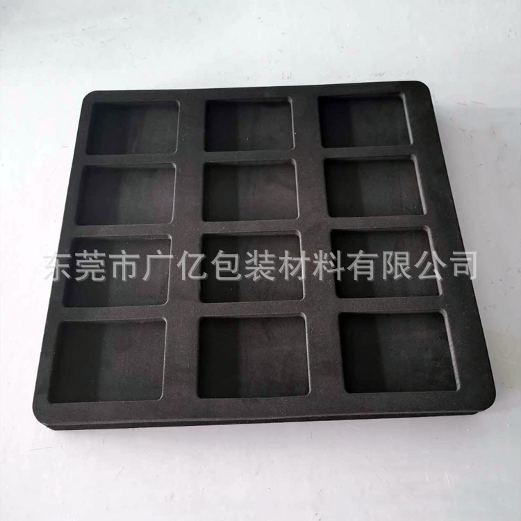 专业生产防静电eva内衬防静电eva内托黑色eva托盘eva卡槽广亿厂家