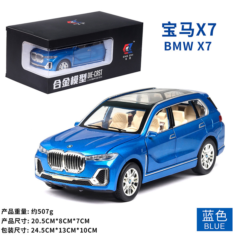 1:24 Pack caja de espuma de X7-CZ24012 caballo-Azul