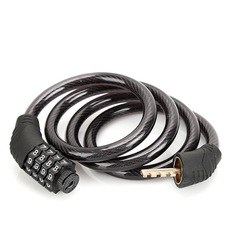 Mountain bike four-digit padlock, bicycle lock, steel chain lock, cycling equipment accessories Chuan Tong Auto Industry