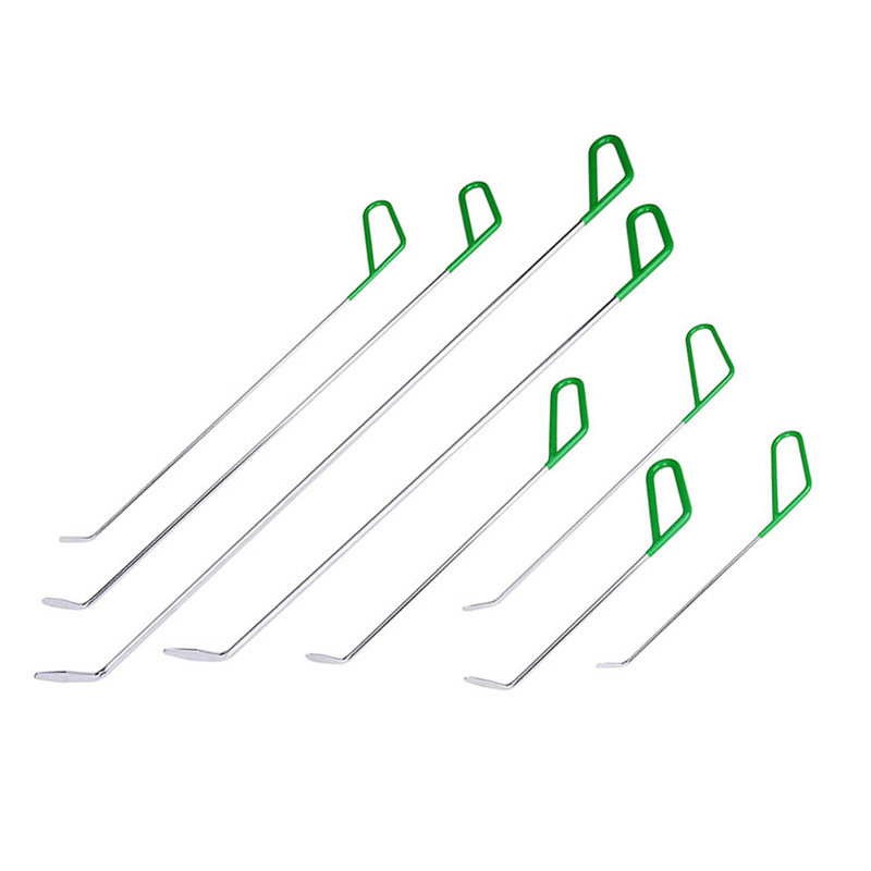 汽车手柄凹陷修复撬杠撬棒套装车身凹痕坑修复工具免喷漆撬棍8件