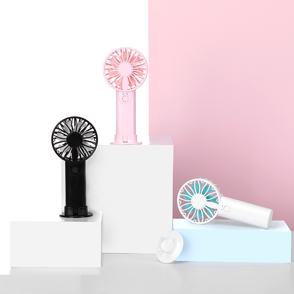 Mini clase de estudiante uso ordinario N ° 5 tipo de batería seca Ventilador pequeño portátil de mano portátil montado en la batería de mano