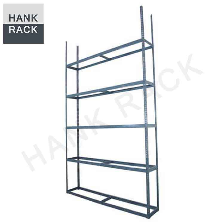 【汉克金属】宁波3.9米五层高度可调节轻型铆钉轿车轮胎存储架