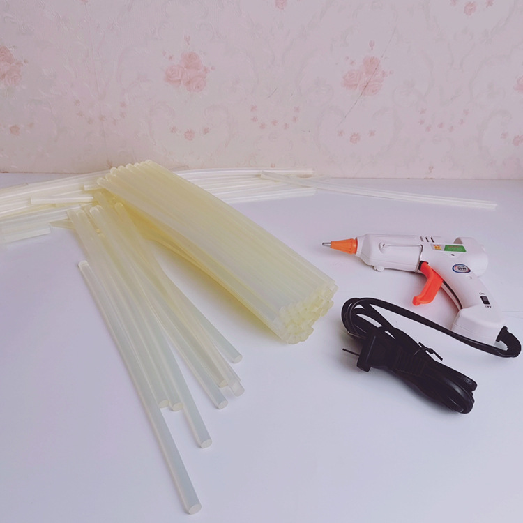 7mm glue stick environmentally friendly high viscosity hot melt glue stick transparent high quality DIY handmade jewelry viscose gun accessories