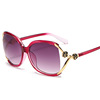 Fashionable metal glasses, elegant sunglasses, wholesale