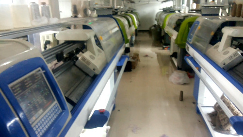 Shunzun moda cubierta de pie lana punto invierno rótula caliente con botón calcetines fábrica pequeña al por mayor