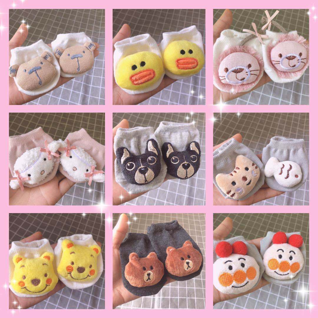 Ins Style Kidsren's Invisible Socks Kidsren's Socks Baby Socks Baby Socks Stereo Doll Socks Floor Socks Factory