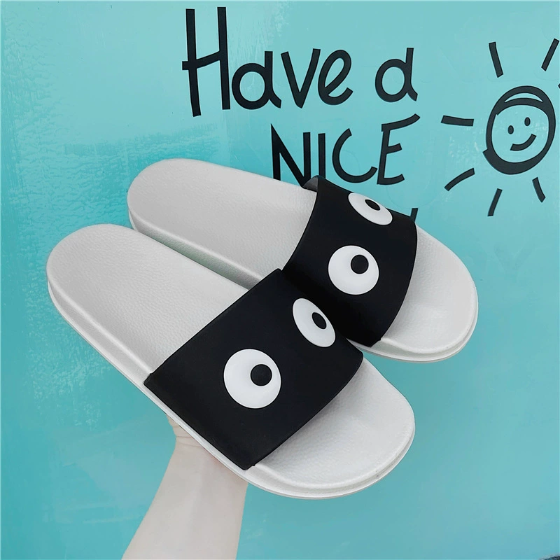 Женские летние тапочки с героями мультфильмов, новинка 2020 года, модные домашние Нескользящие домашние пляжные Тапочки для ванной