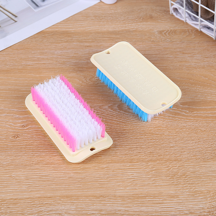 Multifunctional Laundry Brush Clothes Brush Two-in-One Household Soft Hair Household Plastic Cleaning Brush Shoe Washing Brush Board Brush