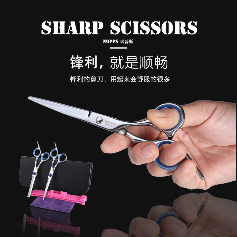 11-pieza tijeras de peluquería para el hogar herramientas de traje tijeras de dientes planos tijeras de adelgazamiento tijeras de pelo corte de pelo al por mayor