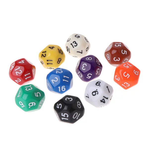 New 16-sided multi-sided dice digital dice toy game counting dice foreign trade cross-border selection