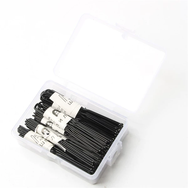 6cm 100 pieces black U-shaped clip