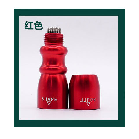 Directo de fábrica en forma de tambor Club de acupuntura esmerilado dispositivo suministros de billar de aguja de púas accesorios de billar herramientas de reparación de Club