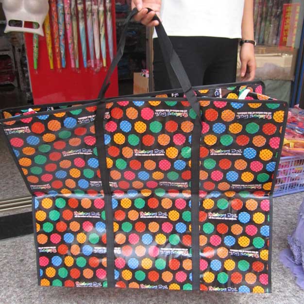 P1842 bolso tejido de color medio bolsa de viaje bolsa de equipaje bolsa de piel de serpiente Yiwu 9 yuanes 9 al por mayor