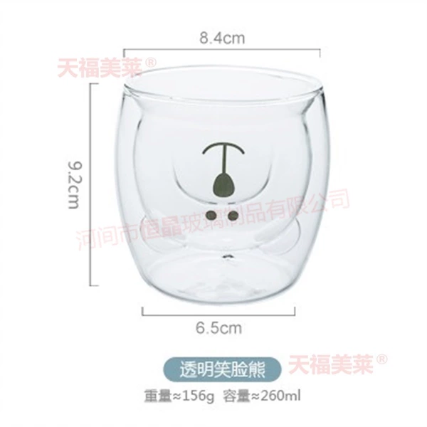 Transparent smiley bear