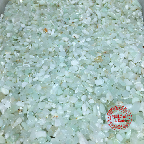 East China Sea natural crystal gravel energy stone demagnetized crystal for Buddha ornaments fish tank flower pot decorative stones 1kg/pack
