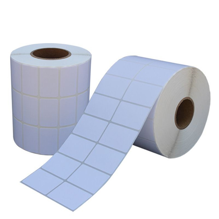 宁波空白不干胶标签卷筒可打印贴纸艾利铜板纸不干胶可印LOGO