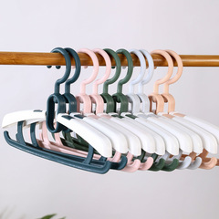 Children's thick and adjustable plastic hangers, children's and adults' clothing hangers, children's clothing, baby hangers, baby multi-functional hangers