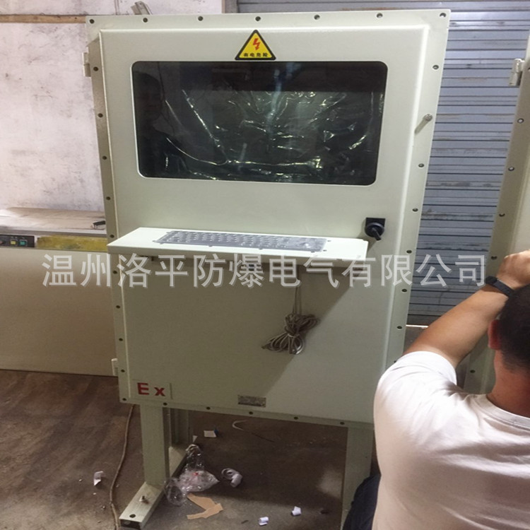 防爆电脑柜 防爆通风正压柜 增压型正压柜 定制电脑操作台 浙江