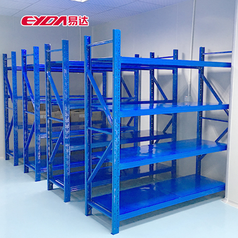 厂家批发仓储货架 重型金属五金货架 中型仓库库房轻型组合货架