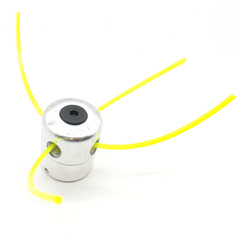 Glossy Aluminum Pole Grass Head Cylindrical Glossy Grass Cutting Machine Accessories Garden Hardware Tools