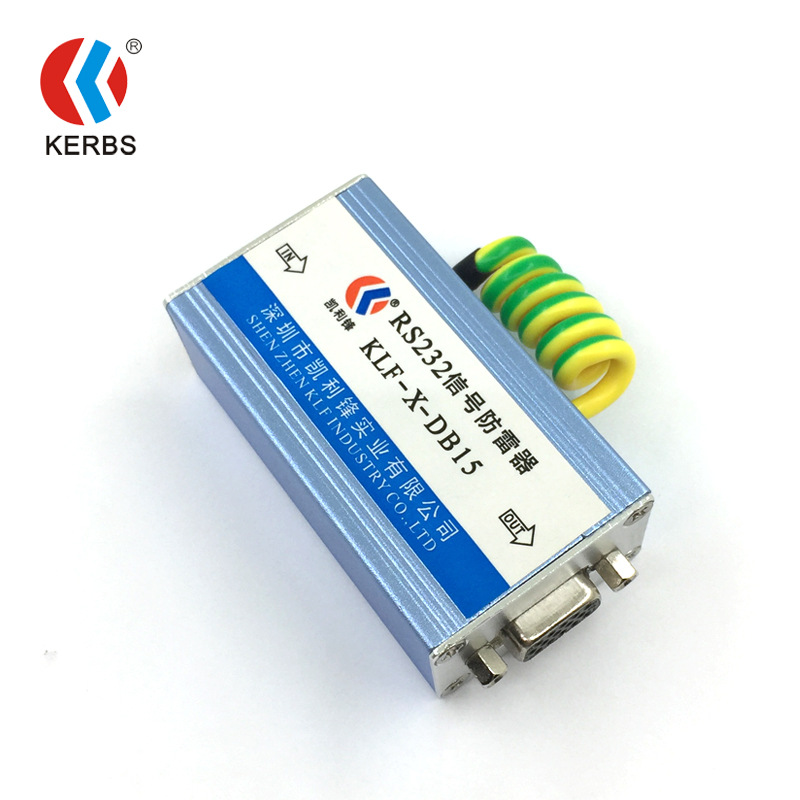 信号浪涌保护直供RS232电涌防护 DB15防雷 串口避雷器SPD深圳厂家