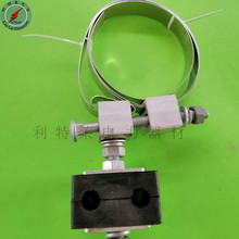 引下线夹光缆卡具ADSS杆用引下线夹橡胶绝缘夹具光缆引线线夹供应