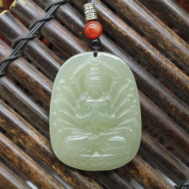  Tieguanyin tea jade, pendant, birthday charm