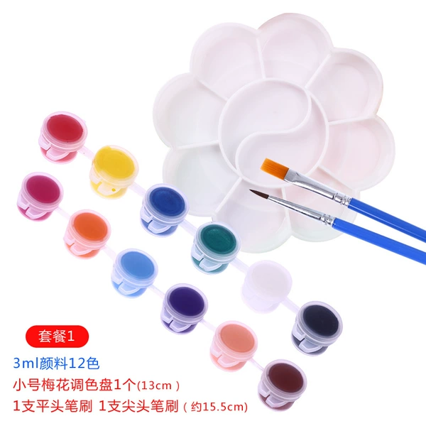 Pigment palette, 3 ml, 12 colors