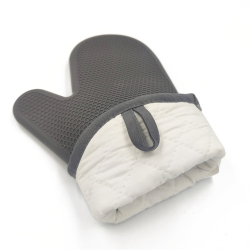 Short Silicone Microwave Heat Insulating Anti-Scald High-Temperature Resistant Heatproof Non-Slip Oven Baking Direct Manufacturer Wholesale