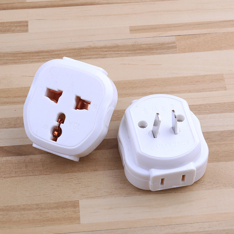 外贸转换器插座大功率10A转13A家用排插空调取暖电源插头厂家批发