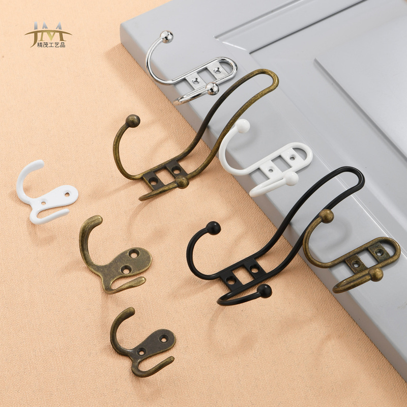 Jingmao New Chinese Style Iron Wall Hanging Wall Creative Kitchen Bathroom Door Hanging Clothes Hook Clothes Hanger