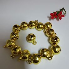 供应65#全铜带铜芯一字小铜铃铛过可过检针欧洲环保服装玩具铃铛