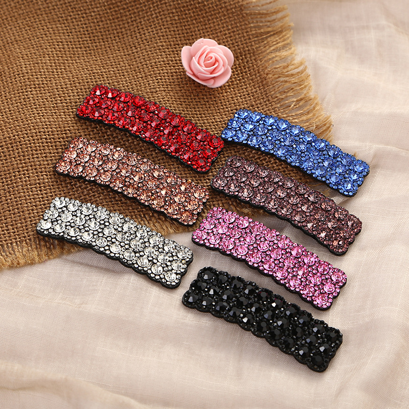 Japanese and Korean fashion hairpin hair accessories female rhinestone hairpin hair clip Korea popular Factory Direct Sales