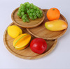 Wooden dried fruit plate cake fruit pallet hotel supplies tableware rectangular bamboo solid wood pallet tea tray