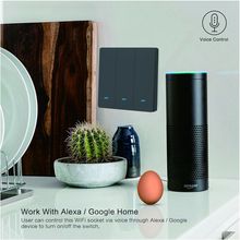 smart life wifi button switch support alexa google and siri