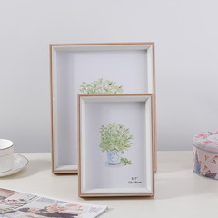 3D photo frame creative photography studio wedding children 7-inch photo frames 6 8 10 12-inch A4 picture frame puzzle display stand wall hanging